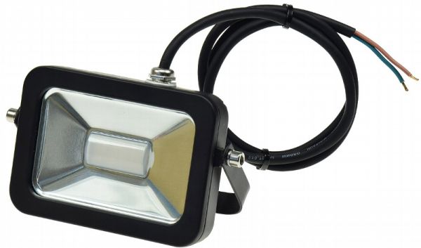 LED-Fluter SlimLine 10W, 12-24V= schwarz